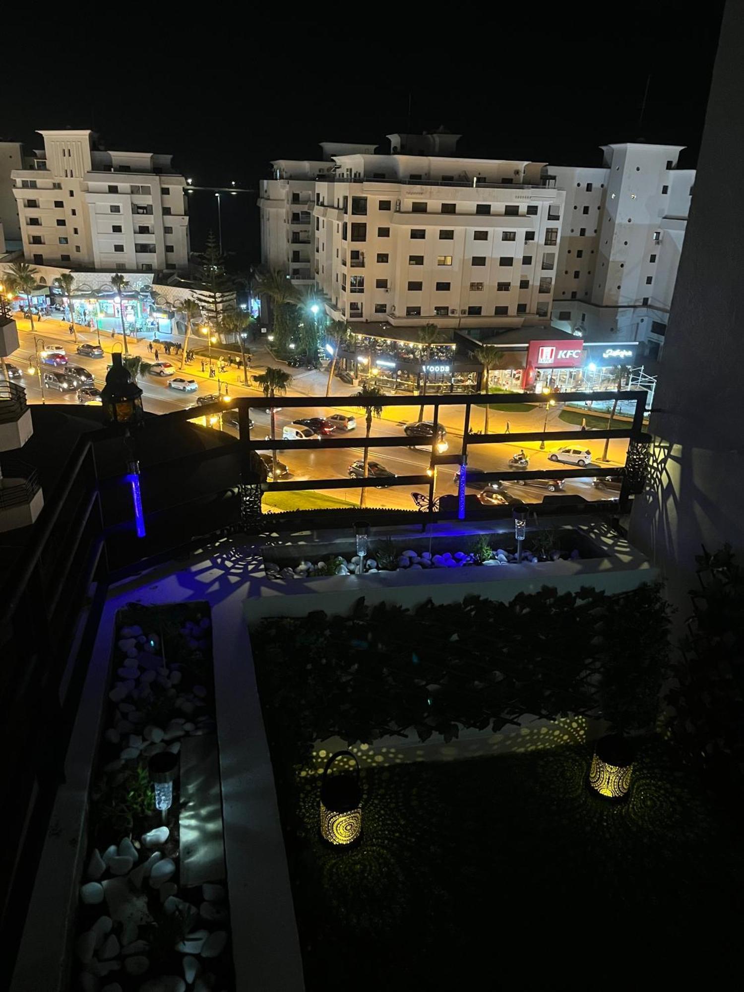 Bright Apartment With Sea View, Few Steps Away From The Tgv Tanger Luaran gambar