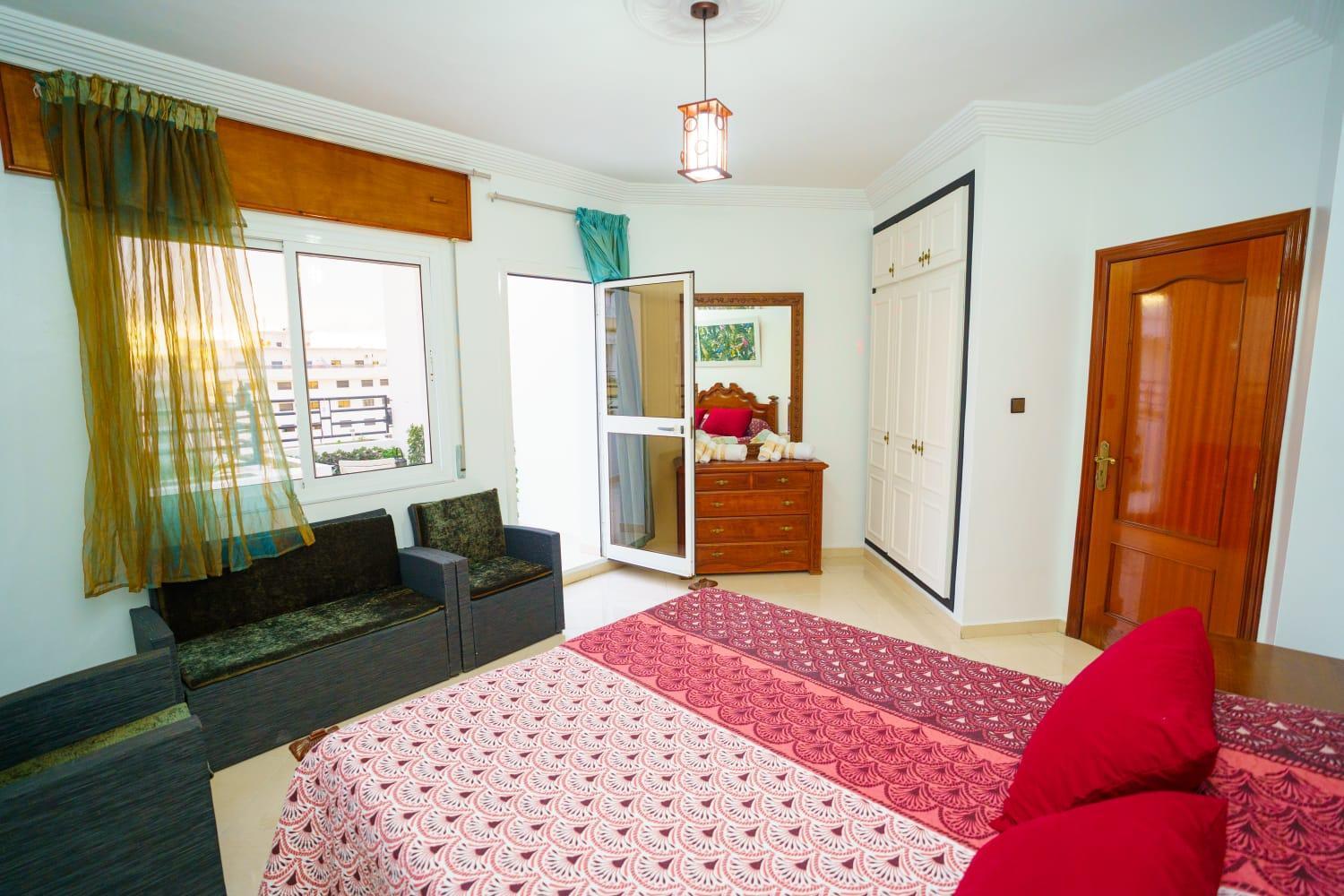 Bright Apartment With Sea View, Few Steps Away From The Tgv Tanger Luaran gambar